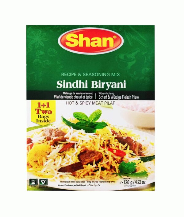 SHAN SINDHI BIRYANI MASALA 120GR