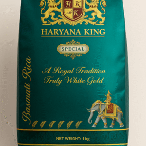 RICE HARYANA KING BASMATI PARBOILED 1kg