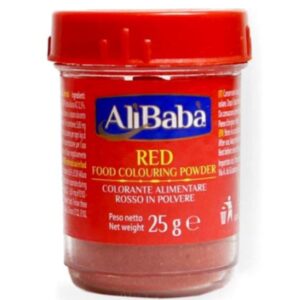 ALIBABA FOOD COLOUR RED 25gr