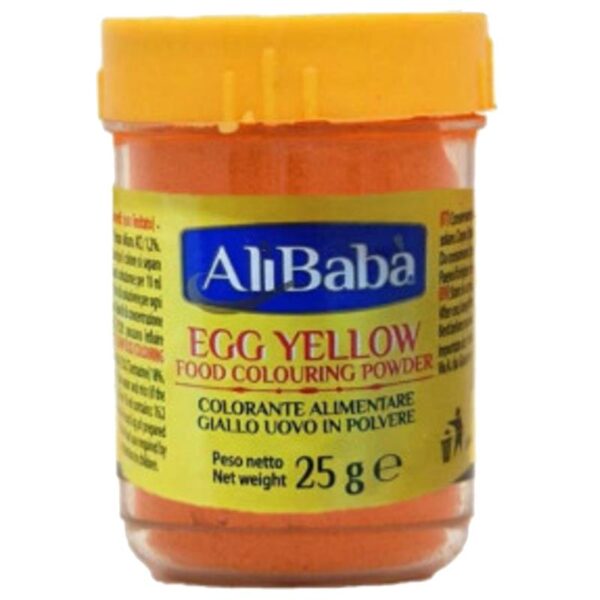 ALIBABA FOOD COLOUR YELLOW 25gr