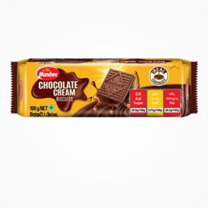 MUNCHEE CHOCOLATE CREAM BISCUITS 100G