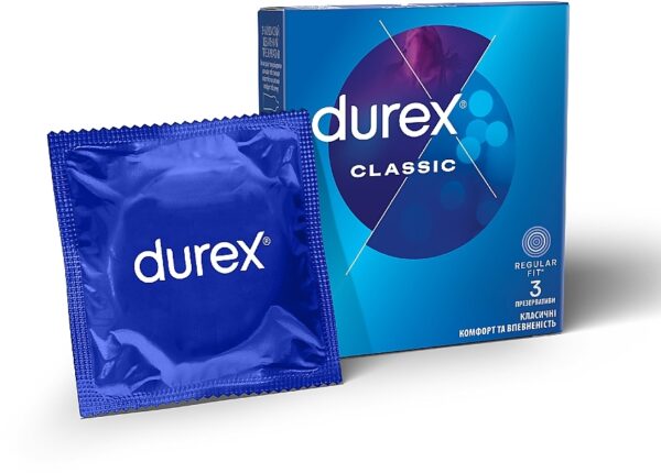 DUREX CLASSIC PACK OF 3