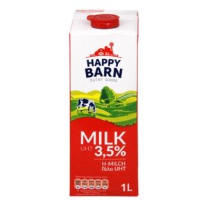 Happy Barn Milk 3.5% 1ltr