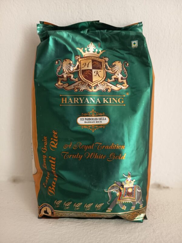 RICE HARYANA KING BASMATI PARBOILED 1kg