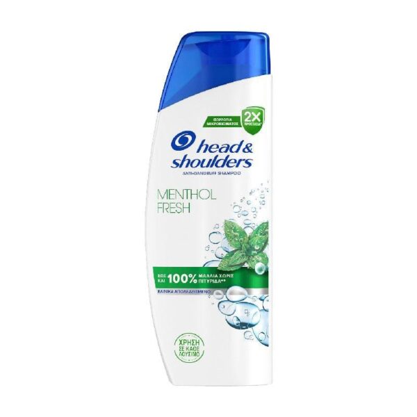 HEAD AND SHOULDERS SHAMPOO MENTHOL 330ML