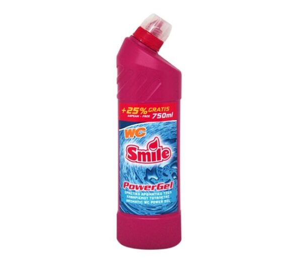 SMILE WC POWER GEL PINK 750ML