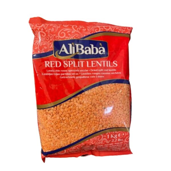 ALIBABA RED LENTILS 1kg