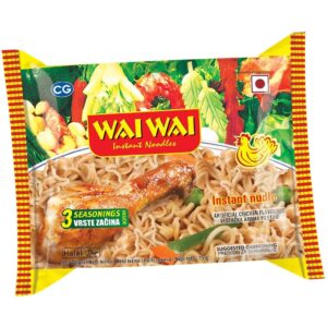 WAI WAI CHICKEN NOODLES 75G