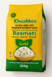 KHUSHBOO BASMATI RICE GOLD 20KG