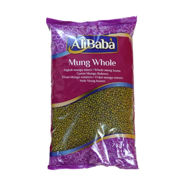 ALIBABA GREEN MUNG WHOLE 2KG