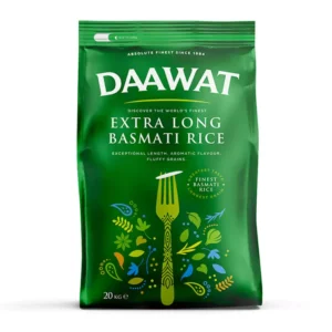 DAAWAT EXTRA LONG BASMATI RICE 20KG