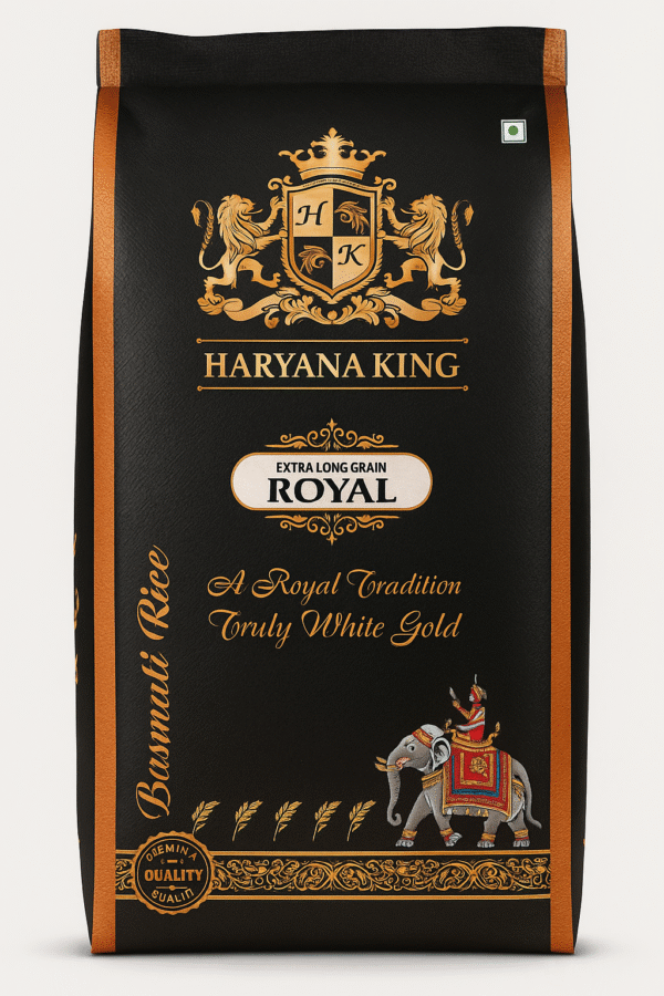 HARYANA KING LONG GRAIN BASMATI RICE 5KG