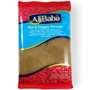 ALIBABA BLACK PEPPER POWDER 100GM