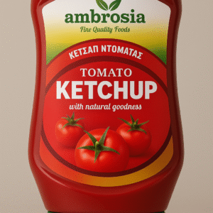 AMBROSIA TOMATO KETCHUP 350G