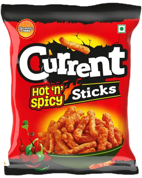 CURRENT HOT & SPICY STICK CHIPS 0.80G
