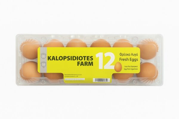 KALOPSIDIOTES FARM EGGS (PACK OF 12)