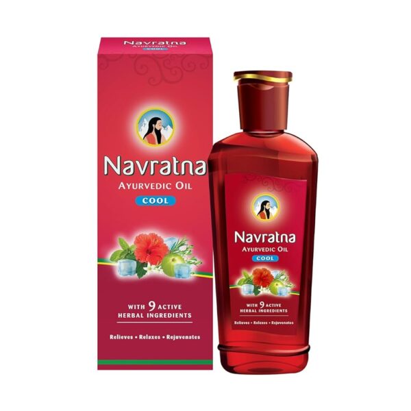 NAVRATNA HAIR OIL 90ML