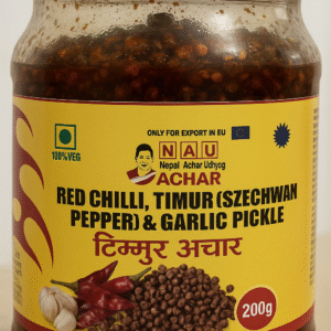 AAMA KO ACHAR (TIMUR, RED CHILLI & GARLIC PICKLE) 200G