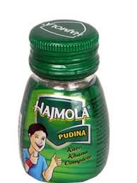 DABUR HAJMOLA PUDINA 120P