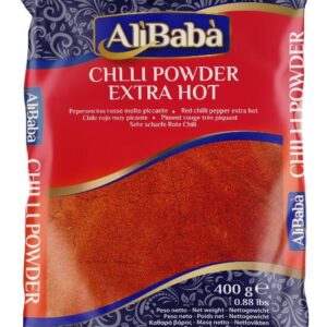 ALIBABA EXTRA HOT CHILLI POWDER 400G