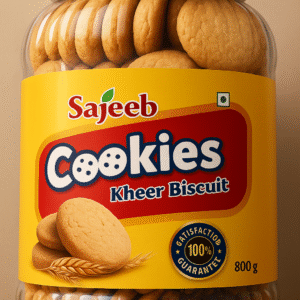 SAJEEB COOKIES KHEER BISCUIT (JAR) 1KG