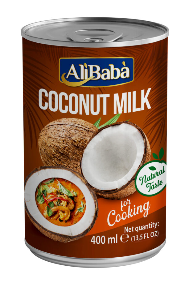 ALIBABA COCONUT MILK TIN 400ML