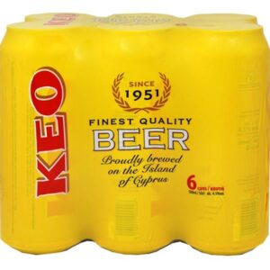 KEO BEER CAN 500ML (PACK OF 6)
