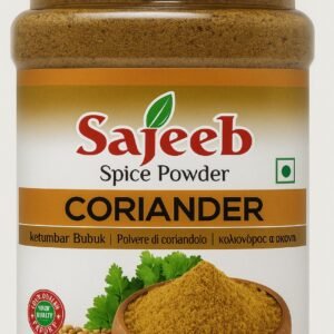 SAJEEB CORIANDER DHANIA POWDER (PLASTIC JAR) 200G