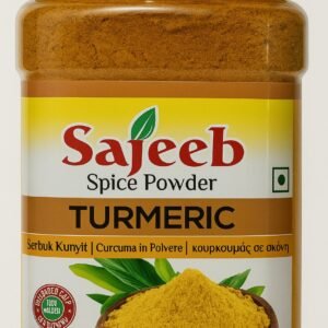 SAJEEB TURMERIC HALDI POWDER (PLASTIC JAR) 200G