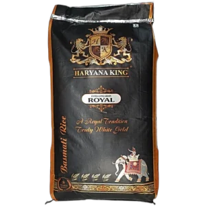 HARYANA KING LONG GRAIN BASMATI RICE 18KG