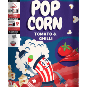MICROWAVE POPCORN (TOMATO & CHILI FLAVOURED) 100G