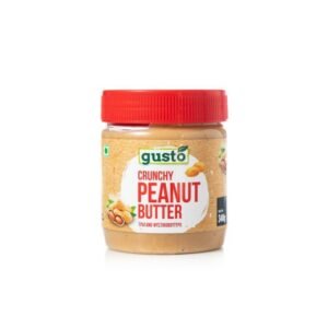 GUSTO PEANUT BUTTER CRUNCHY 340G
