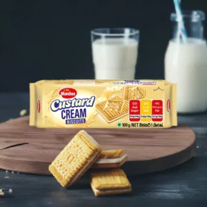 MUNCHEE CUSTARD CREAM BISCUITS 210G