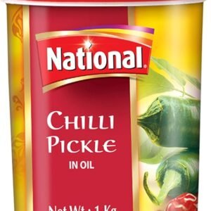 NATIONAL GREEN CHILLI PICKLE 1KG