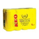 KEO BEER CAN 500ML (PACK OF 8)