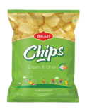 BIKAJI CHIPS (CREAM & ONION) 80G