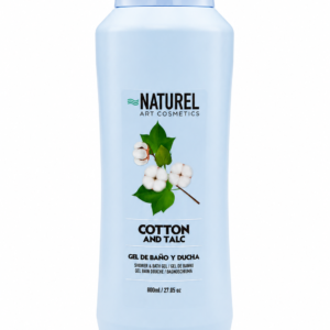 NATUREL COTTON AND TALC SHOWER GEL 800 ML